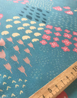 Palsta-viscose fabric ocean
