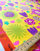 Ilo-cotton fabric yellow