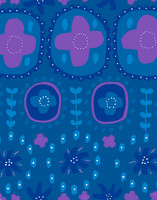 Auroora-cotton jersey blue