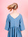 Liisi-dress embroidered sky blue