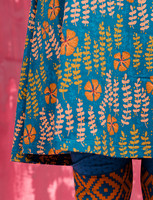 Amalia-dress petrol