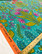 Herbaario-cotton sateen turquoise
