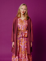 Tuittu-cardigan mauve