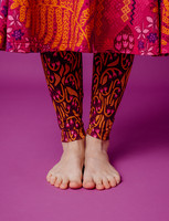 Aamu-leggings plum