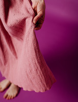 Liisi-dress embroidered light pink