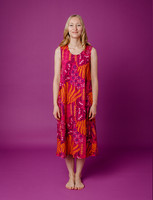 Aili-dress fuchsia