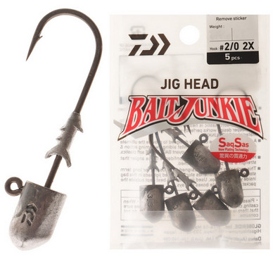 Daiwa Bait Junkie 2X Jig Heads 1/20 oz 1/0