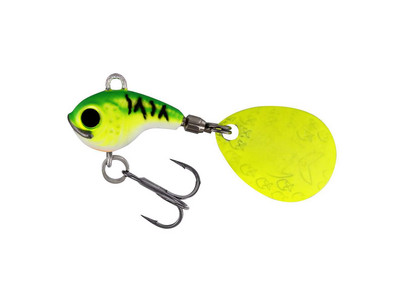 Westin DropBite Tungsten Spin Tail, Chartreuse Ice 7g