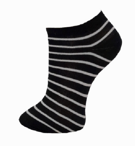Kapearaitainen puuvillafootsie