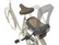 Urban Iki Junior - istuin max. 35kg, kaksi väriyhdistelmää