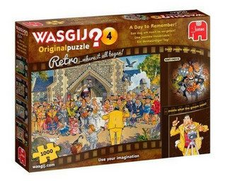 WASGIJ Retro Original 4, A Day to Remember!- palapeli