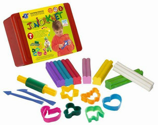 Muovailuvahasetti Junior knet