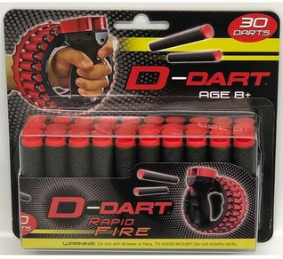D-Dart Blaster 30kpl pehmo ammukset