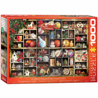 Eurographics Christmas Ornaments-palapeli 1000 palaa