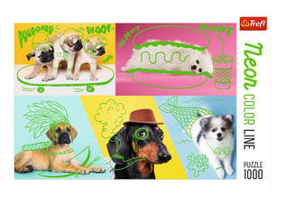 Trefl Far out dogs-palapeli 1000 palaa