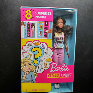 Barbie You Can Be Anything Surprise Brown Hair Dol