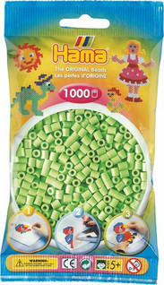 Hama pussi 1000 pastellin vihreä