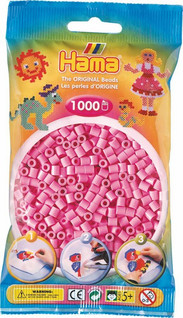 Hama pussi 1000 pastellin pinkki