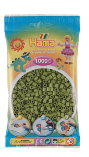Hama pussi 1000 oliivin vihreä