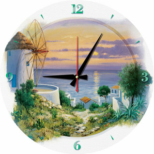 Art Puzzle Palapeli-kello In the Evening Aegean