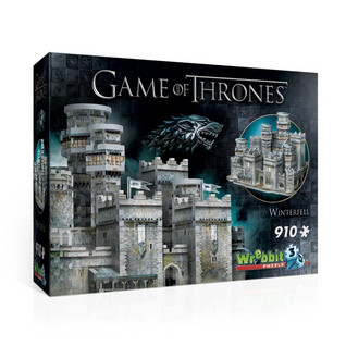 Wrebbit Game of Thrones Winterfell-palapeli 3D