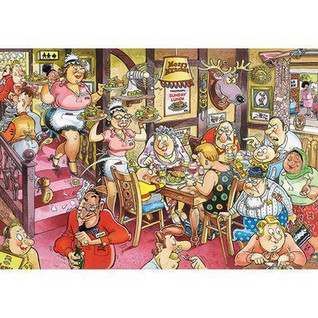 Wasgij Retro Mystery 5 Sunday Lunch palapeli 1000 palaa