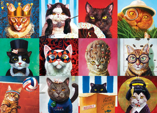Eurographics Funny Cats palapeli 1000 palaa