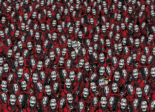 Clementoni Impossible Puzzle-La Casa Di Papel palapeli 1000 palaa