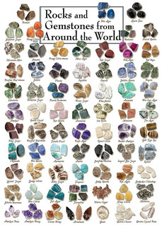 Master Pieces Rocks and Gemstones from Around the World palapeli