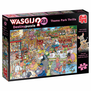 Wasgij Destiny 23 - Theme Park Thrills palapeli 1000palaa