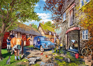 Falcon Dominic Davison The Blacksmith´s cottage palapeli 1000 palaa