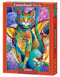 Castorland Feline Fiesta palapeli 1500 palaa