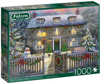 Falcon Dominic Davison The Christmas Cottage palapeli 1000 palaa