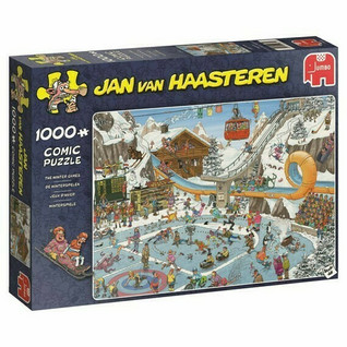Jan Van Haasteren - The Winter Games palapeli 1000 palaa
