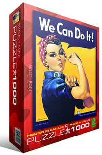Eurographics Howard Miller Rosie The Riveter palapeli 1000 palaa