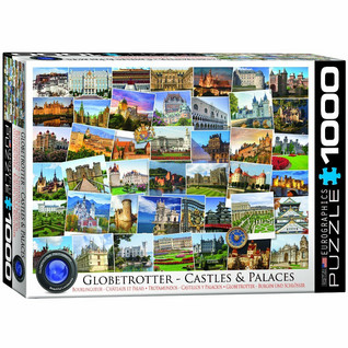 Eurographics Globetrotter-Castles-Palaces palapeli 1000 palaa