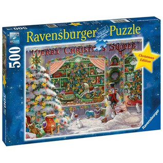 Ravensburger The Christmas Shop palapeli 500 palaa