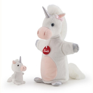 Trudi Käsinukke Unicorn ja poikanen