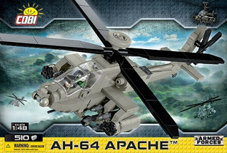 Cobi Armed Forces AH-64 Apache 510-osaa