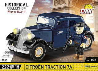 Cobi Historical Citroen traction 7A 222 osaa ja figuuri
