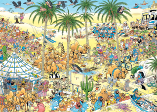 Jan van Haasteren The Oasis palapeli 1000 palaa