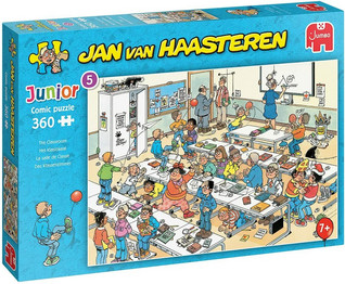 Jan van Haasteren junior The Classroom palapeli 360 palaa