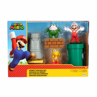 Super Mario Diorama Aavikolla