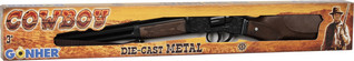 Gonher Cowboy die cast nallipyssy kivääri kantohihnalla 8 panos