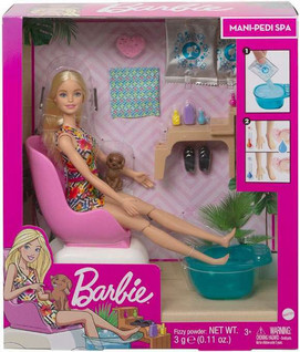 Barbie Mani-Pedi salon leikkisetti