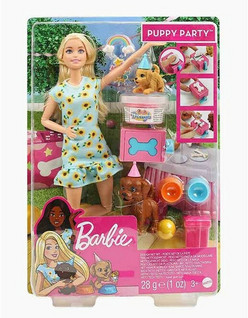 Barbie Puppy Party leikkisetti