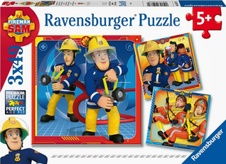 Ravensburger  Palomies Sami palapeli 3 x 49 palaa