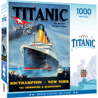 Master Pieces Titanic White Star Line palapeli 1000 palaa