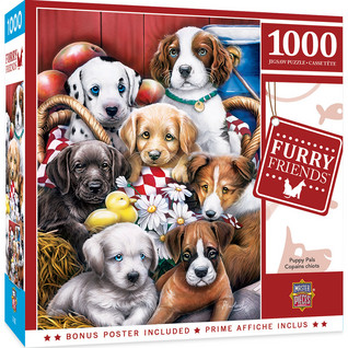 Master Pieces Puppy pals  palapeli 1000 palaa