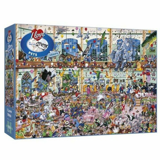 Gibsons Mike Jupp Love Animals palapeli 1000 palaa